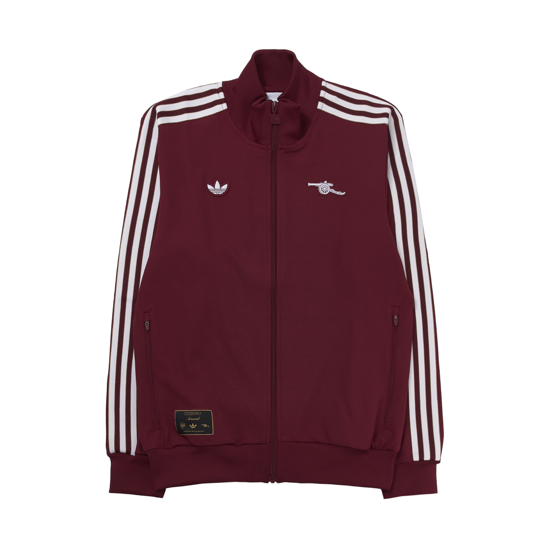 아디다스 아스널 테라스 아이콘 트랙탑 팀 콜 버건디 2 - KR 사이즈(Adidas Arsenal Terrace Icon Track Top Team Coll Burgundy 2 - KR Sizing)
