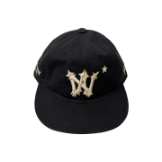 Aoiro 6-Panel Hikari A/N Fitted Cap Black