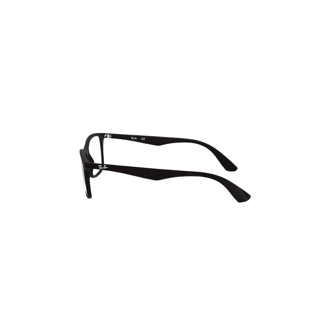 레이밴 RB7074 옵틱스 매트 블랙 프레임 클리어 렌즈 하이 브릿지 핏(Ray-Ban RB7074 Optics Matte Black Frame Clear Lenses High Bridge Fit) - 2