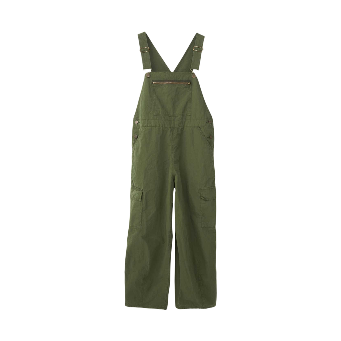 (W) 히스테릭 글래머 밀리터리 오버롤 카키((W) Hysteric Glamour Military Overalls Khaki) - 1