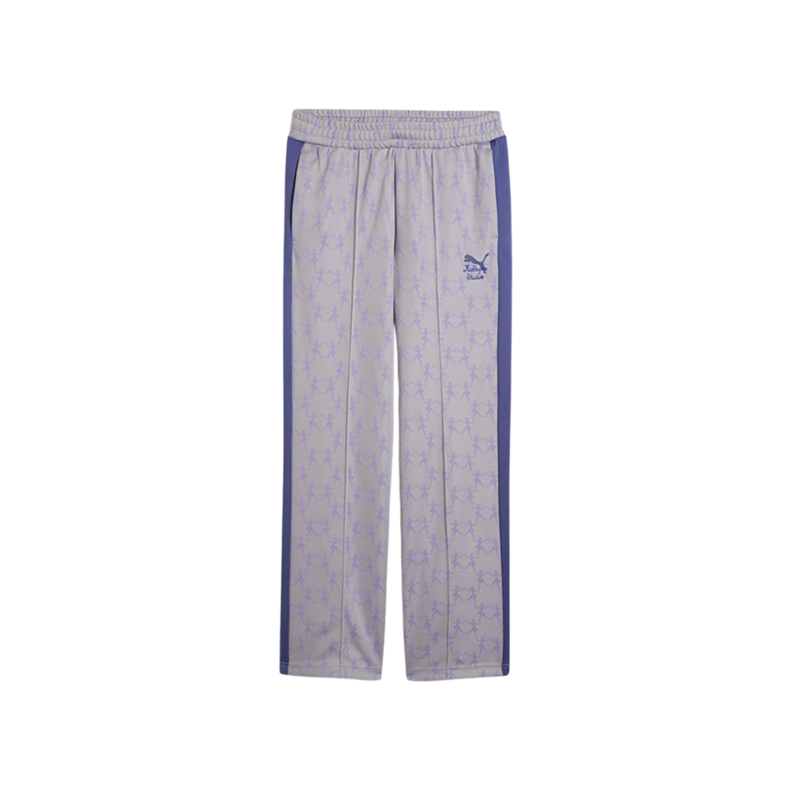 632375-63 Puma x KidSuper T7 Woven Pants Gray Echo