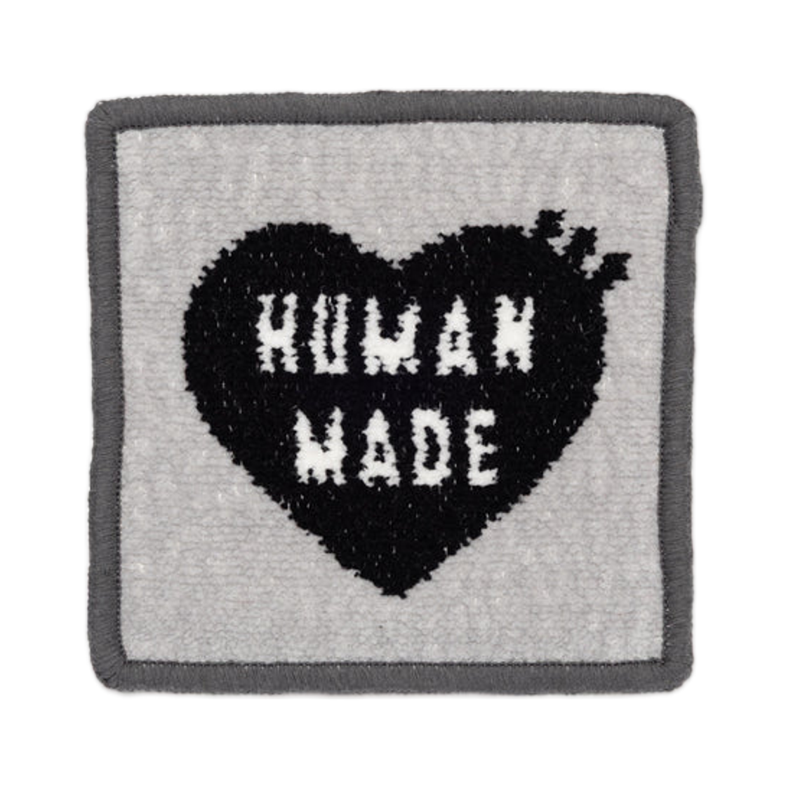 HM29GD121 Human Made Chenille Woven Mini Handkerchief Gray