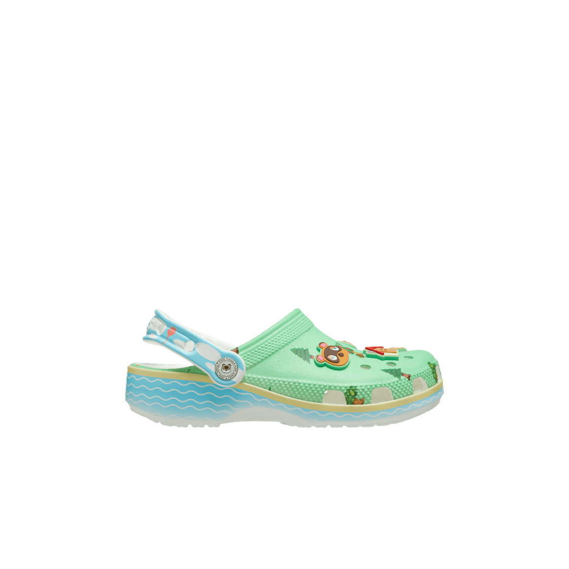 (키즈) 크록스 x 동물의 숲 클래식 클로그 멀티((Kids) Crocs x Animal Crossing Classic Clog Multi) - 1