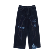 Ader Error Elve Jeans Navy