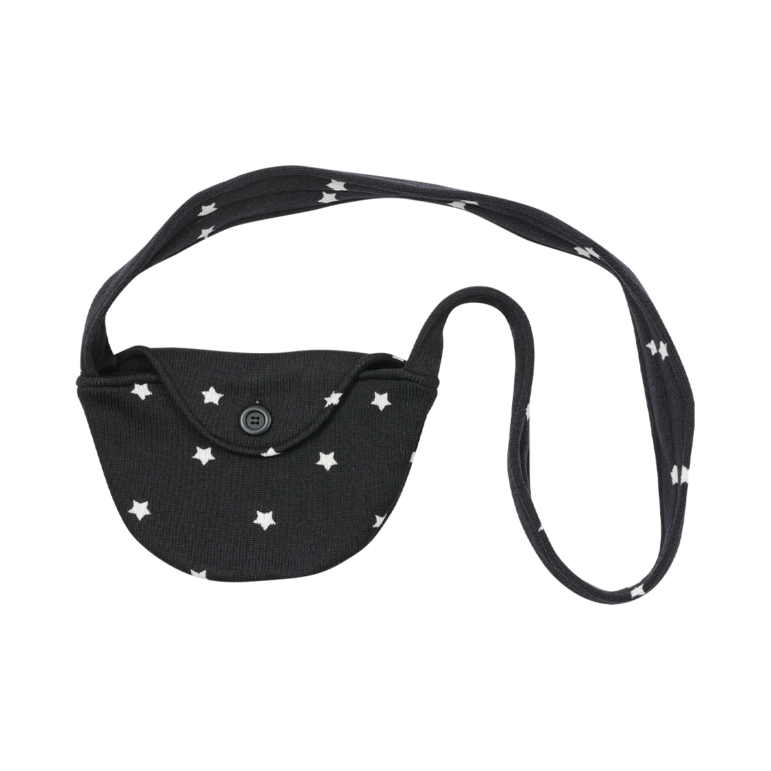 BA25FW-WBLK1F BAUF Star Knit Crossbody Bag Black