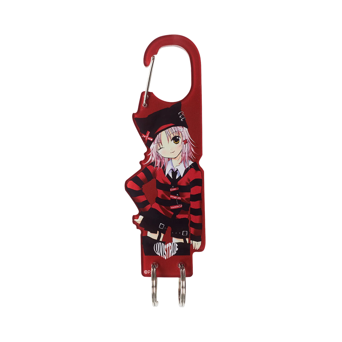 러브이즈트루 x 캐릭캐릭 체인지 카라비너 레드(Luvistrue x Shugo Chara Carabinar Red)