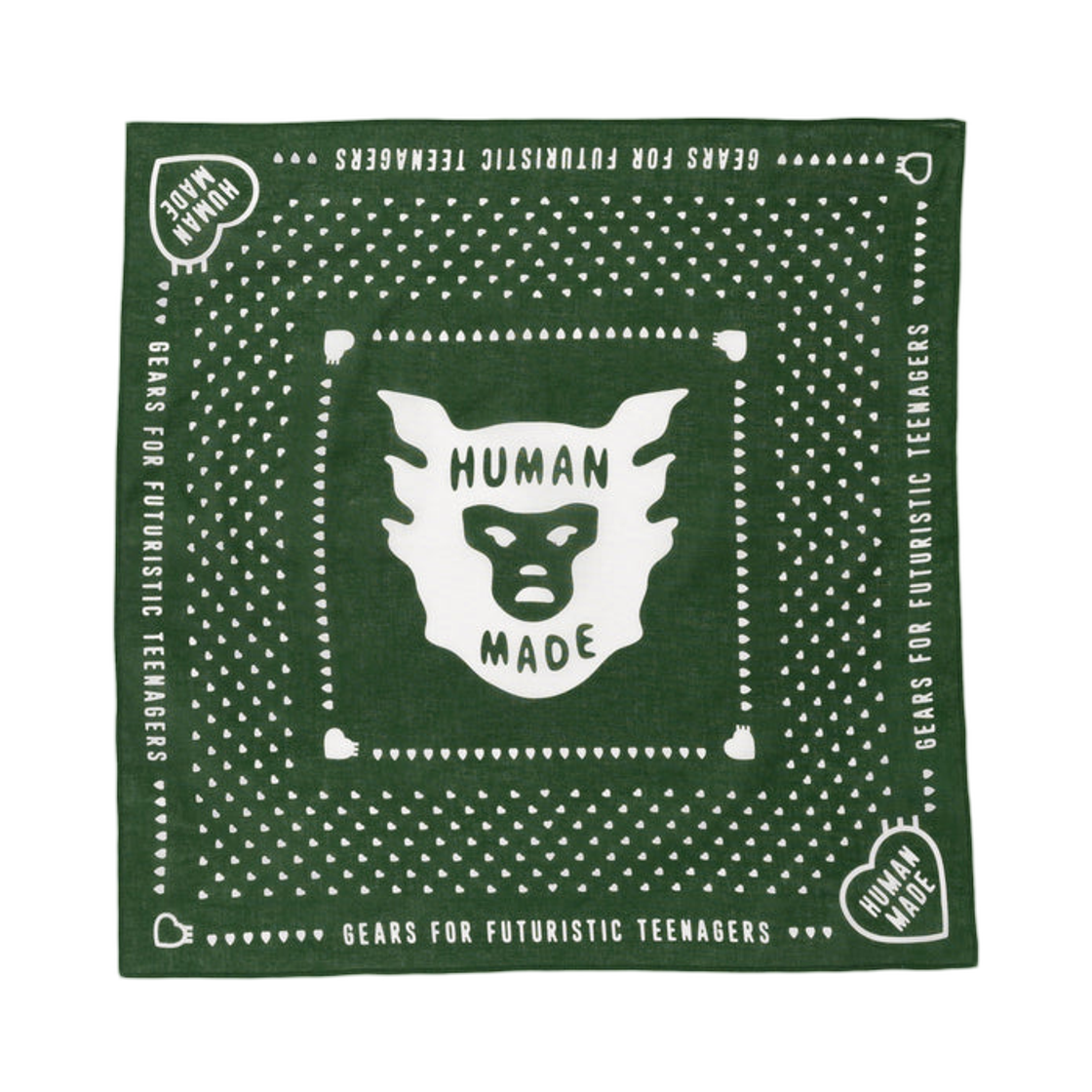 휴먼 메이드 반다나 그린