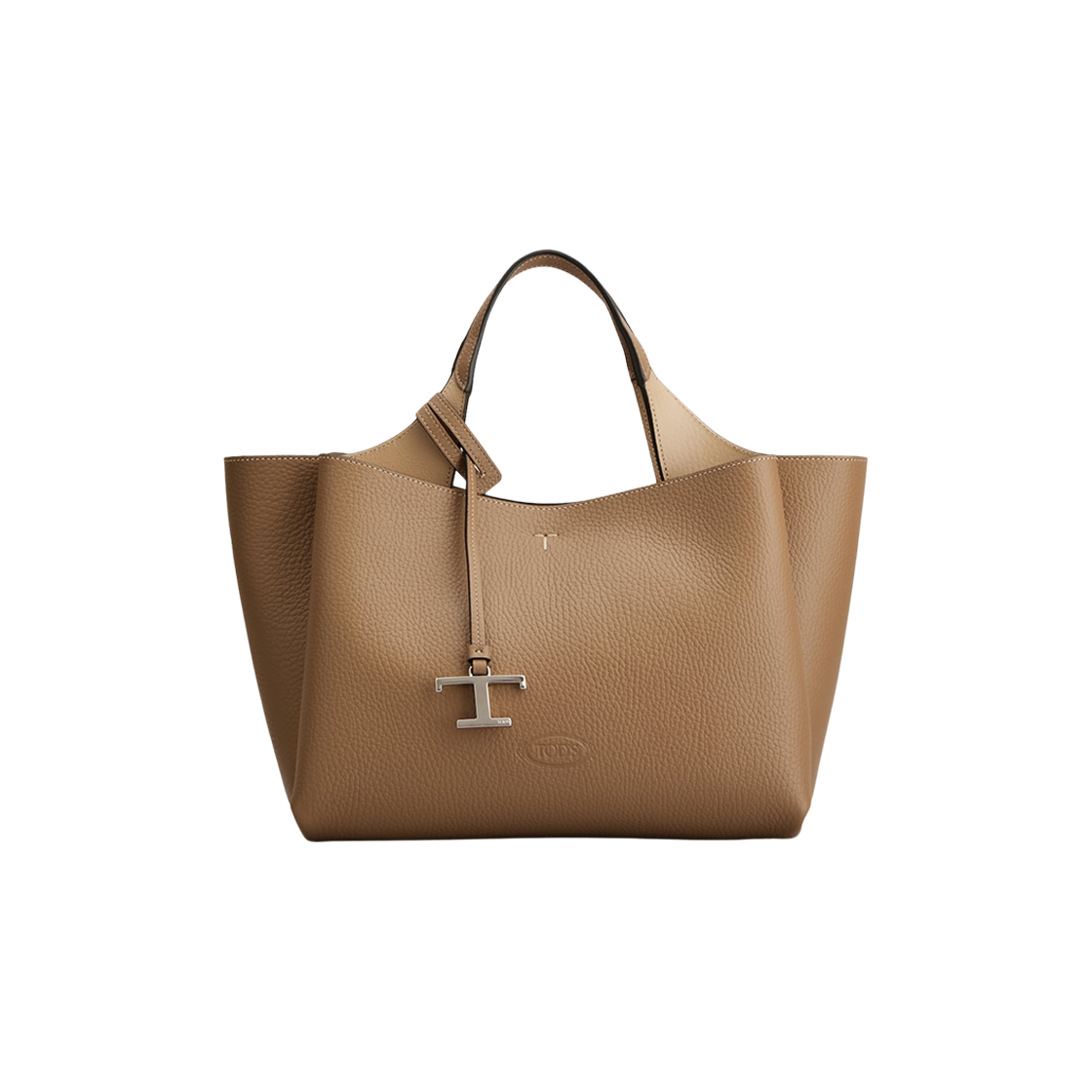 토즈 레더 미니백 브라운 내츄럴(Tod's Bag in Leather Mini Brown Natural)