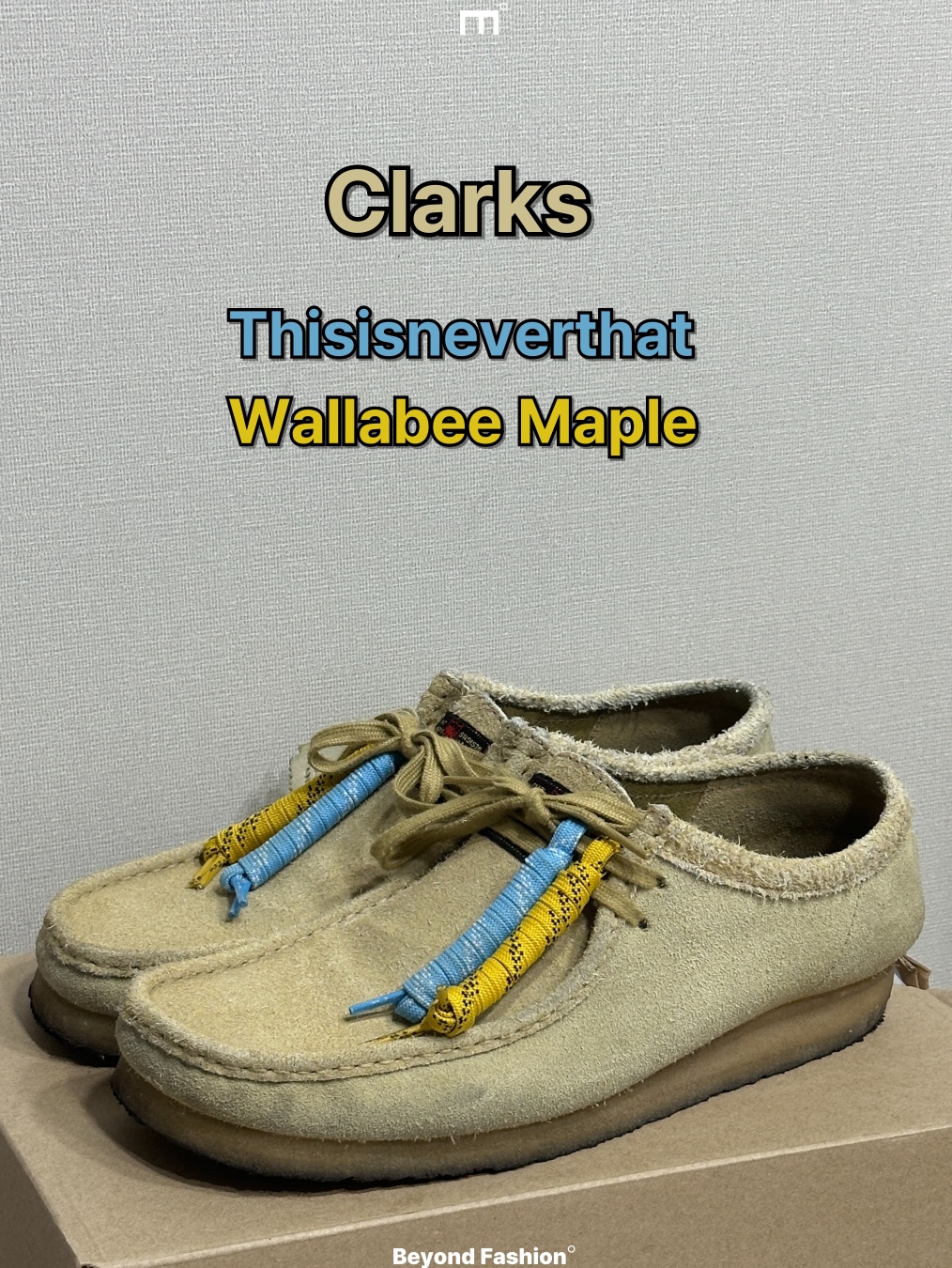 Clarks x Thisisneverthat Wallabee Maple, On Running x Post Archive Faction (Paf) Cloudmonster 2 Black Magnet 착용 스타일 - 1
