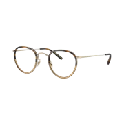 Oliver Peoples MP-2 Canarywood Gradient Gold Clear Lenses