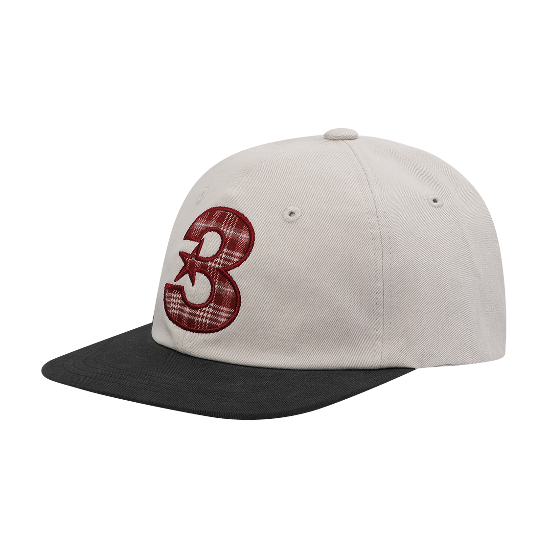 BH25FW-WCRM3F BAUF 3 Logo Cap Cream