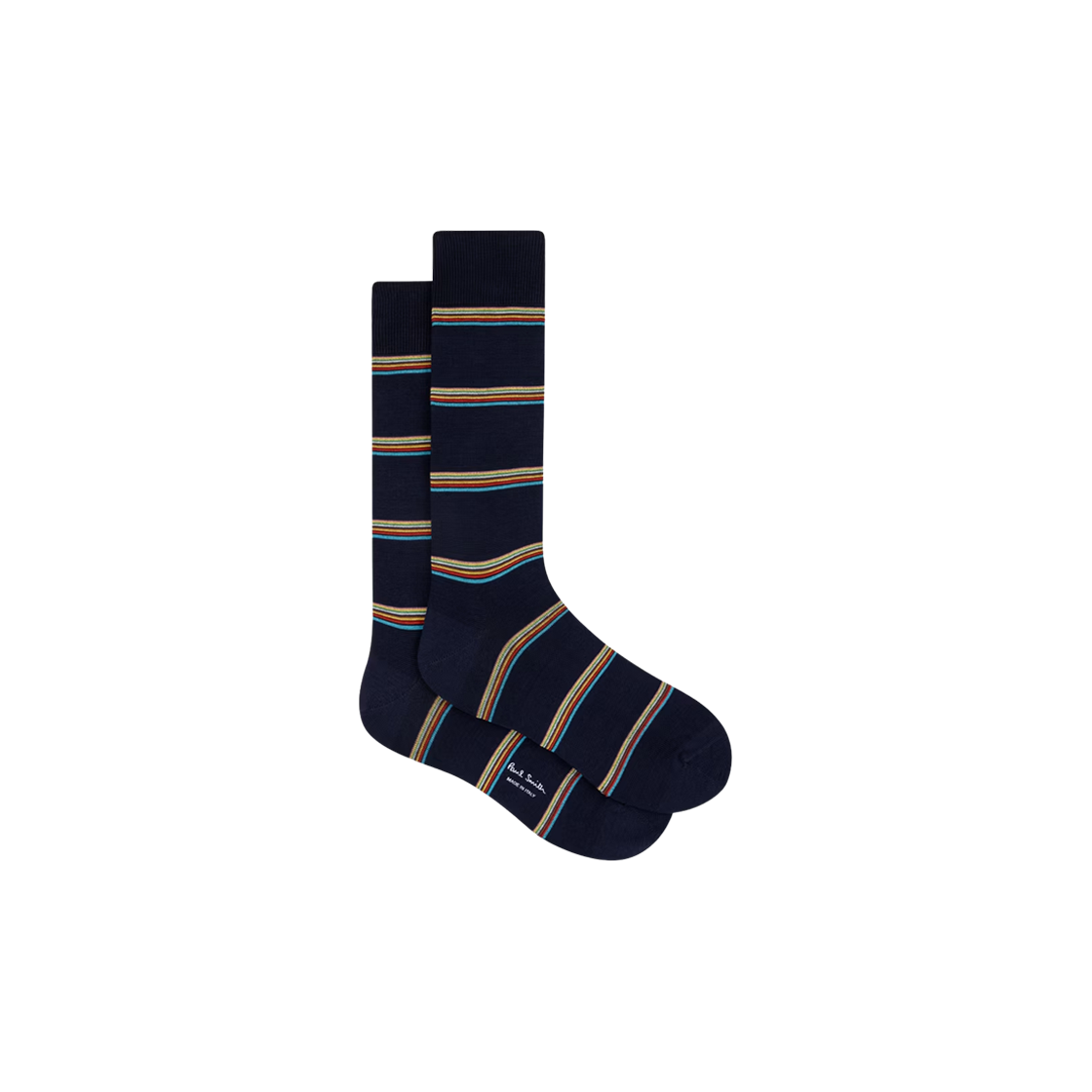 M1A-800MO-M401-47 Paul Smith Signature Stripe Socks Navy