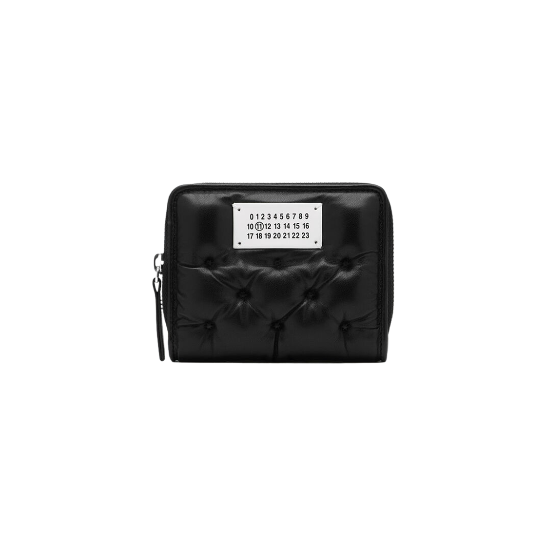 SA1UI0032P6434T8013 Maison Margiela Glam Slam Embroidered Wallet Small Black