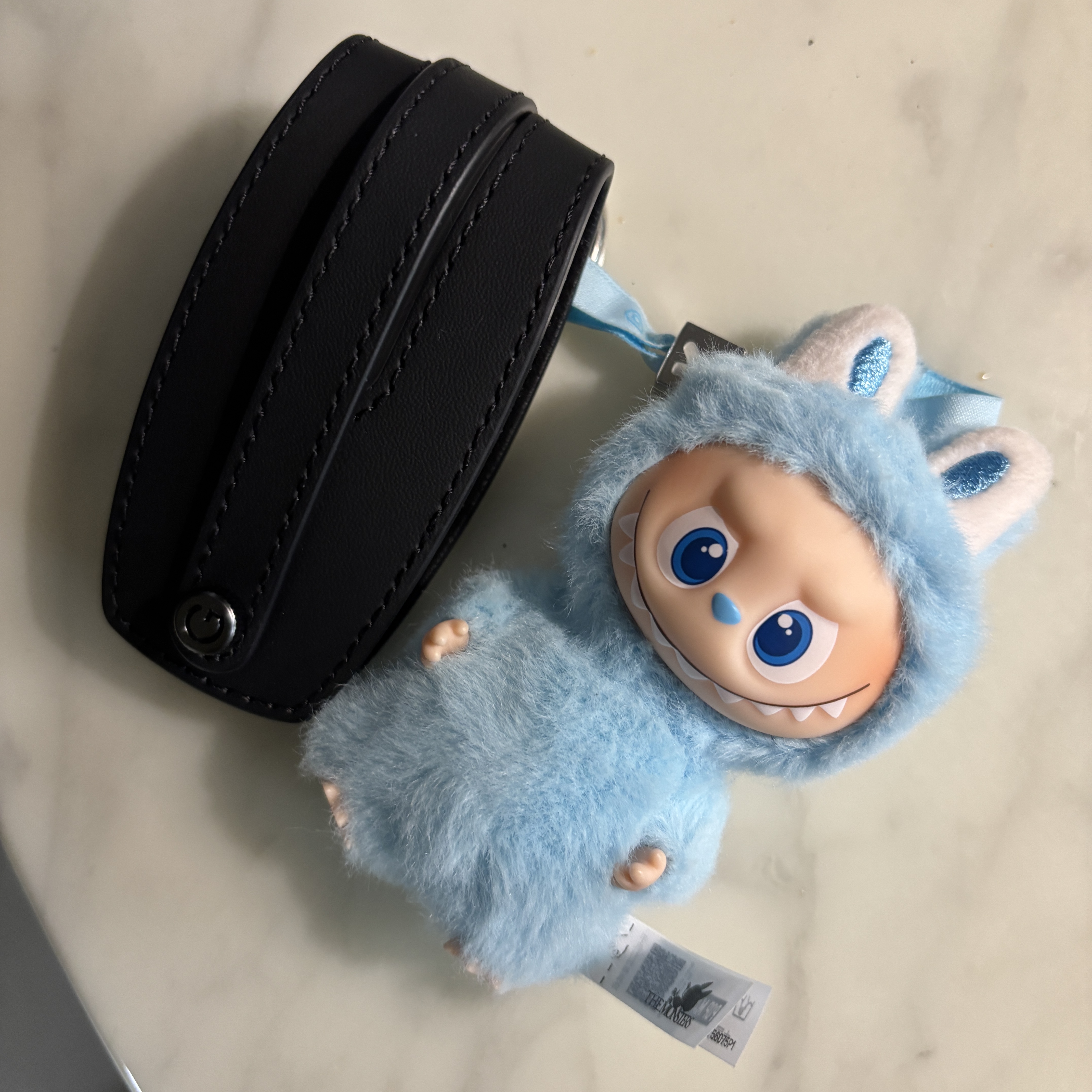 Pop Mart Labubu The Monsters Pin For Love Series Vinyl Plush Pendant (A-M) K (Opened Case) 착용 스타일