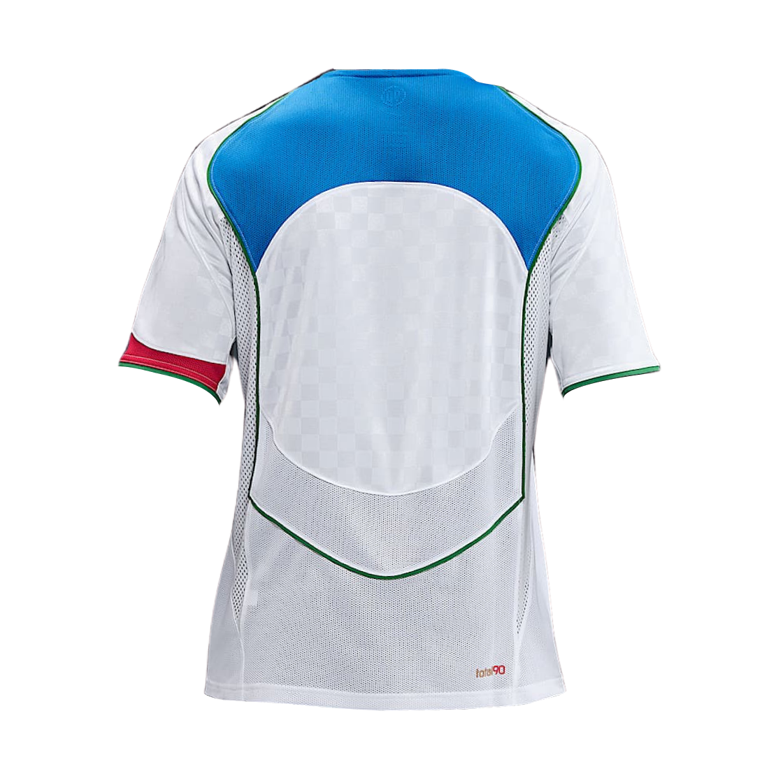 나이키 토탈 90 드라이핏 사커 저지 화이트 이탈리아 블루 - 아시아(Nike Total 90 Dri-Fit Soccer Jersey White Italy Blue - Asia) - 2