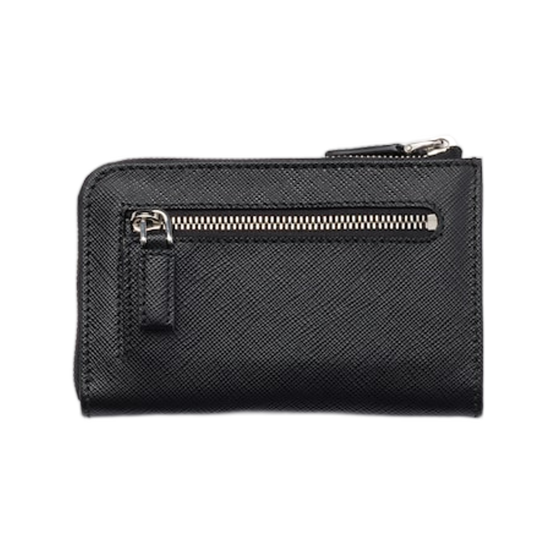 프라다 사피아노 레더 키 케이스 블랙(Prada Saffiano Leather Key Case Black) - 2