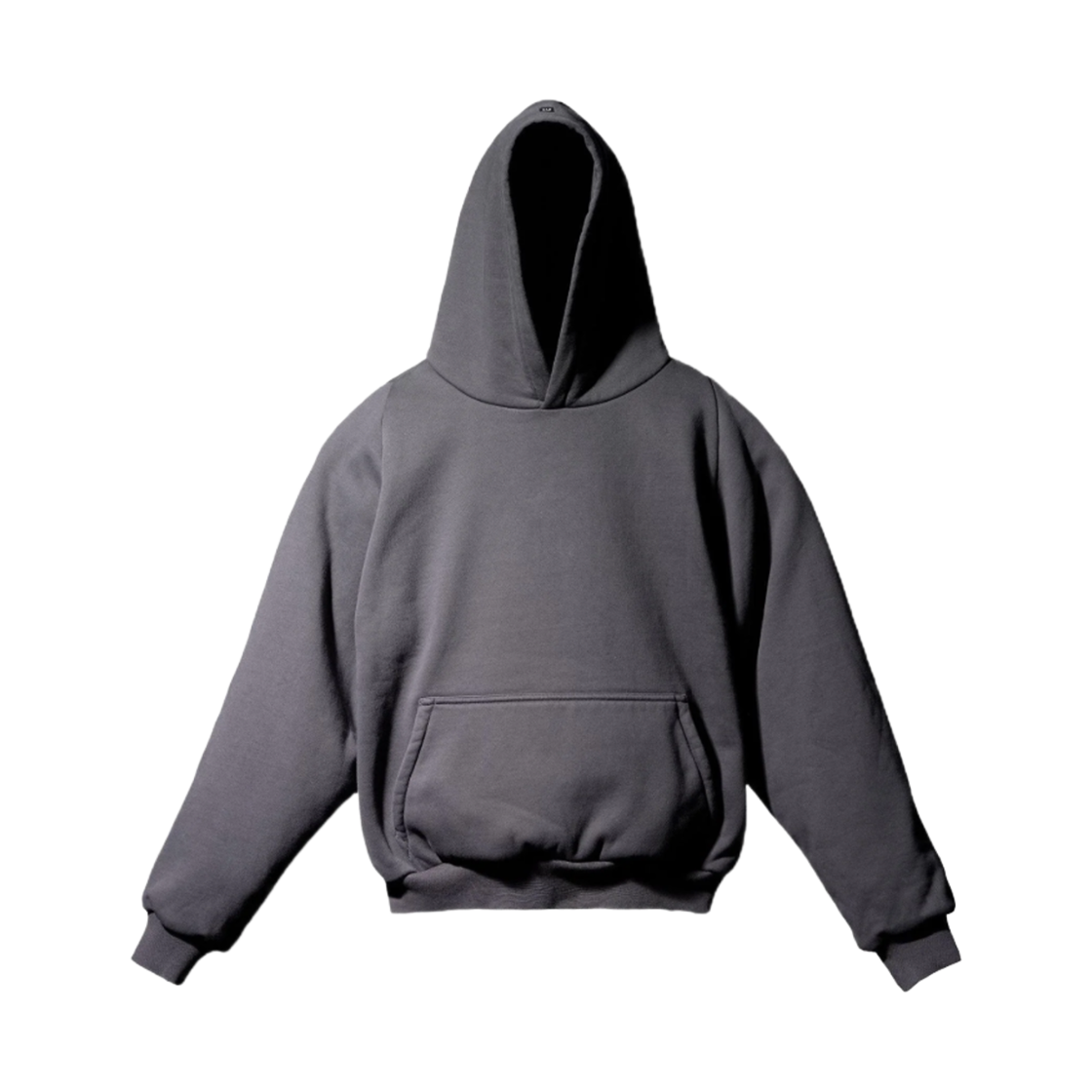 470824-00 Yeezy Gap Logo Shrunken Hoodie Dark Grey