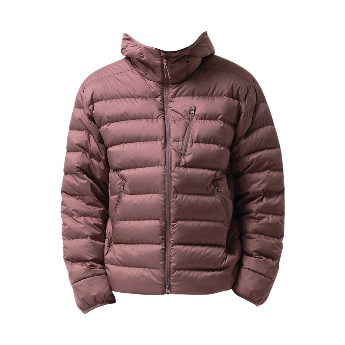 무신사 스탠다드 시티 레저 후디드 라이트 다운 자켓 스모크 핑크(Musinsa Standard City Leisure Hooded Light Down Jacket Smoke Pink)
