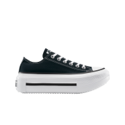 Converse Chuck Taylor All Star Lift Double Stack Ox Black White