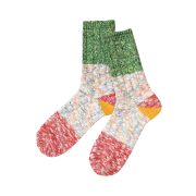 Kapital 60 Heel 2Tone Socks Red