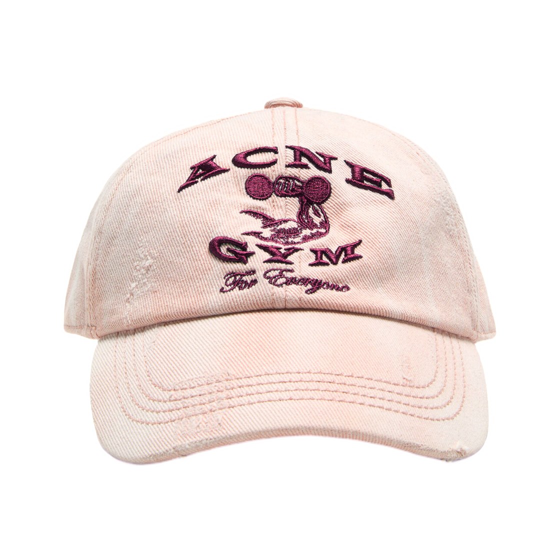 아크네 스튜디오 로고 캡 핑크(Acne Studios Logo Cap Pink) - 1
