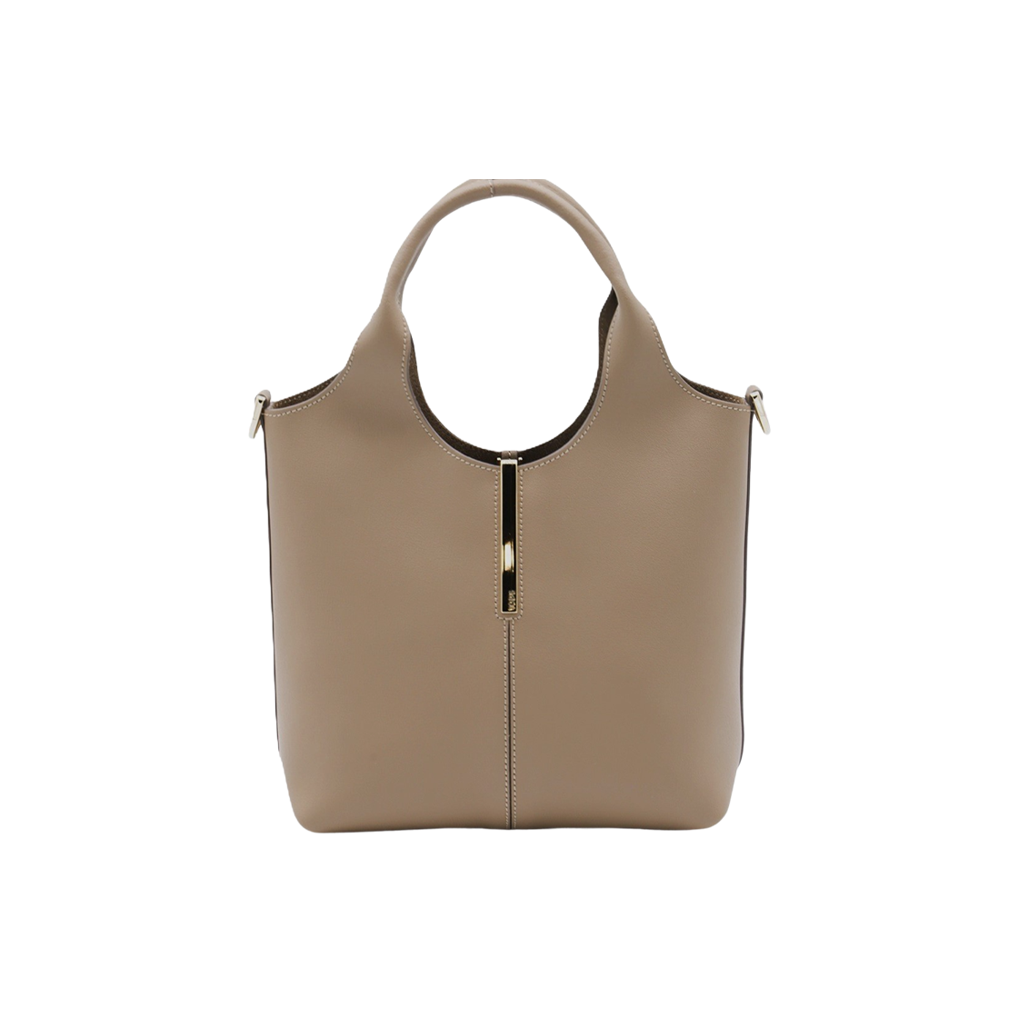 XBWEBRF0100UBL3L26 Tod's Tote Shopping Bag in Leather Mini Lenticchia