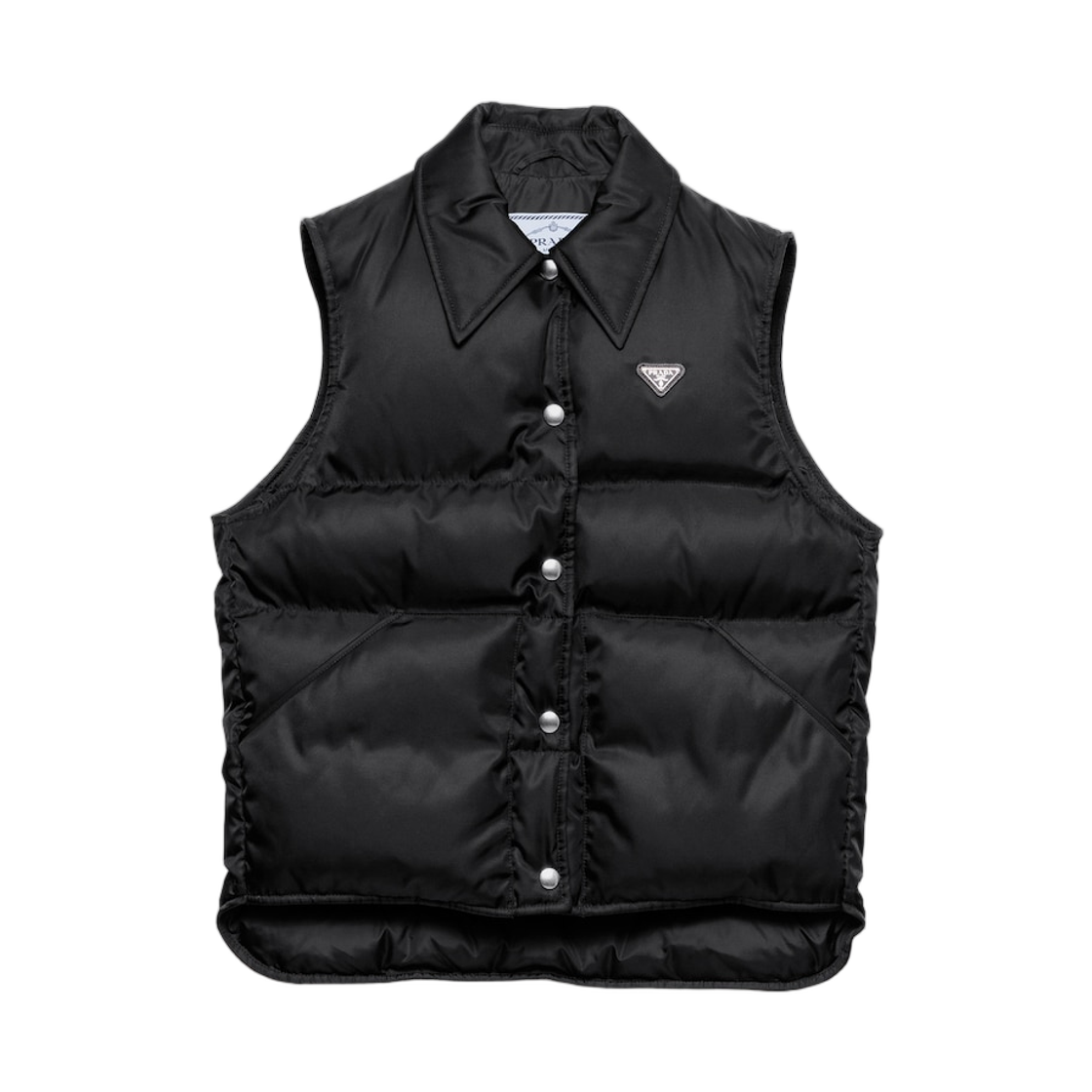29X207-1WQ8-F0002 (W) Prada Re-Nylon Down Vest Black