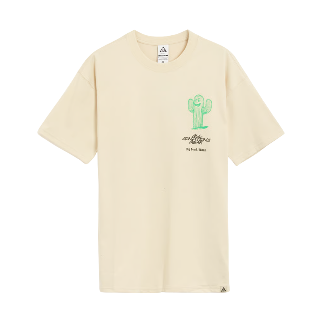 나이키 ACG 티셔츠 라이트 카키 - 아시아(Nike ACG T-Shirt Light Khaki - Asia) - 2