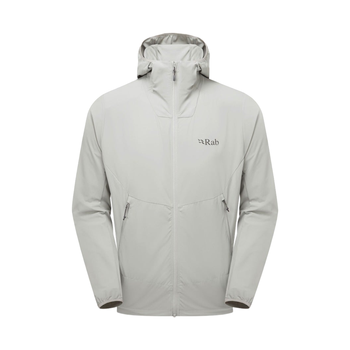 QWS-76 Rab Borealis Hooded Jacket Light Zinc