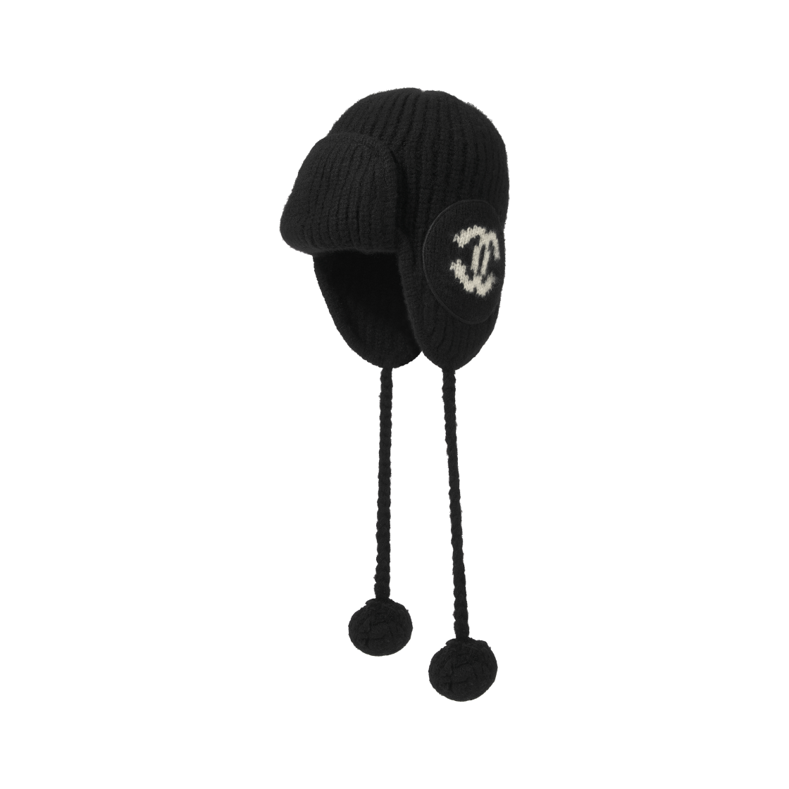 샤넬 햇 캐시미어 블랙 에크루(Chanel Hat Cashmere Black Ecru)