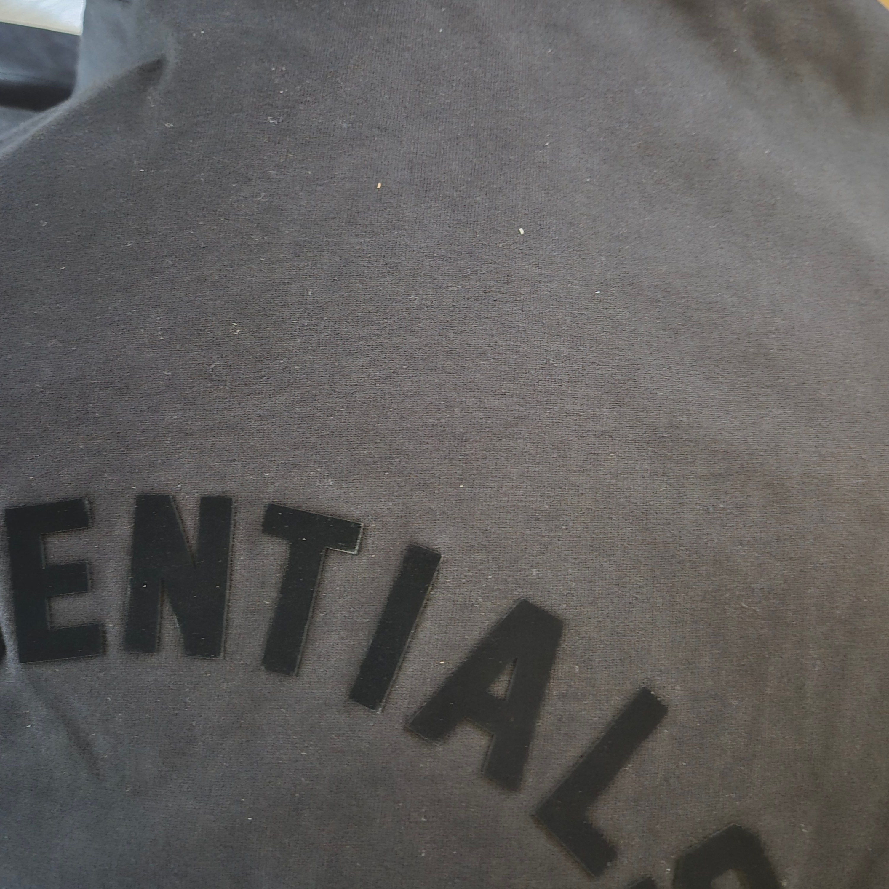 Essentials The Black Collection T-Shirt Black - 23SS 착용 스타일