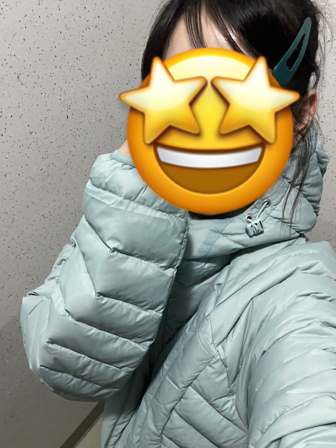 [KREAM 단독] NOMANUAL Nubes Light Duck Down Marina 착용 스타일 - 2