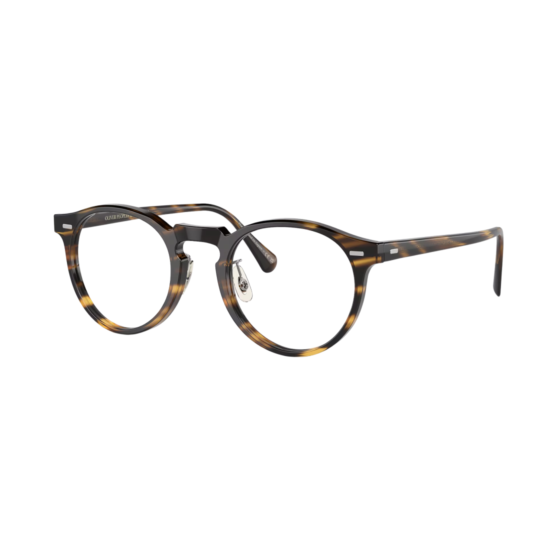 올리버 피플스 그레고리 펙-F 코코볼로 클리어 렌즈(Oliver Peoples Gregory Peck-F Cocobolo Clear Lenses)