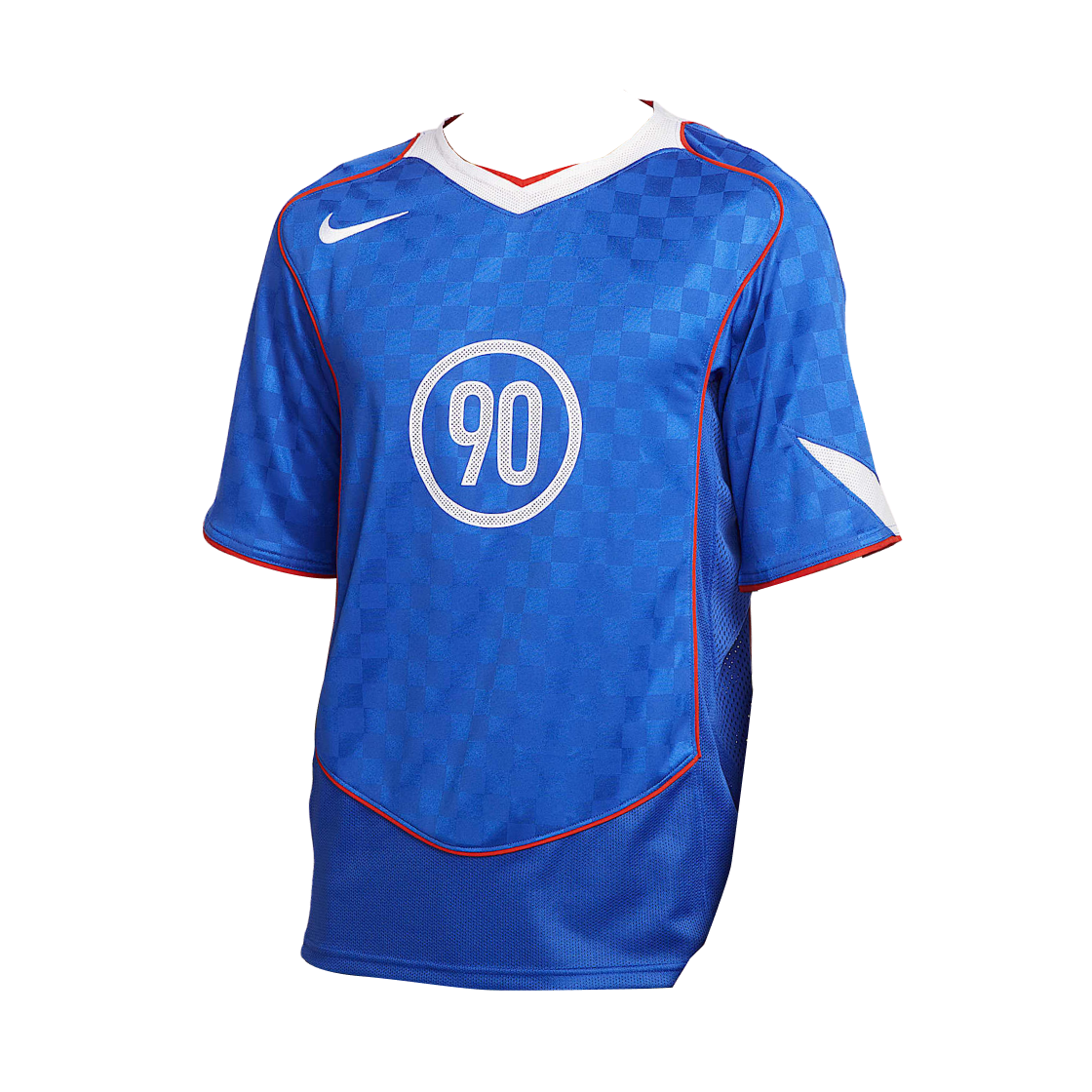 나이키 토탈 90 드라이핏 사커 저지 게임 로얄 화이트 - 아시아(Nike Total 90 Dri-Fit Soccer Jersey Game Royal White - Asia) - 1