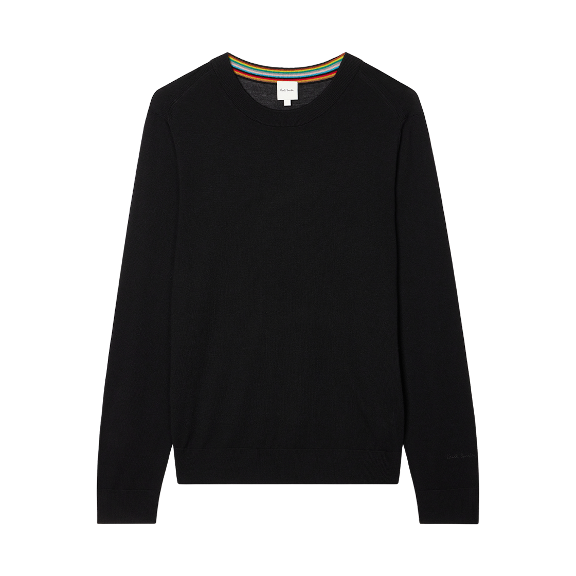 M1R-238Z-P02093-79 Paul Smith Merino Wool Sweater Black