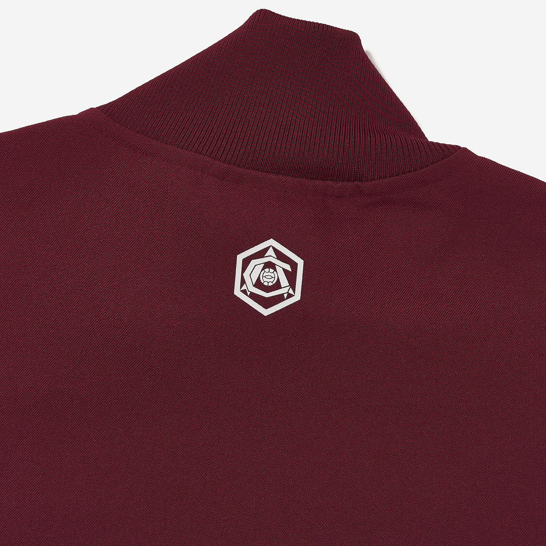 아디다스 아스널 테라스 아이콘 트랙탑 팀 콜 버건디 2 - US 사이즈(Adidas Arsenal Terrace Icon Track Top Team Coll Burgundy 2 - US Sizing) - 5