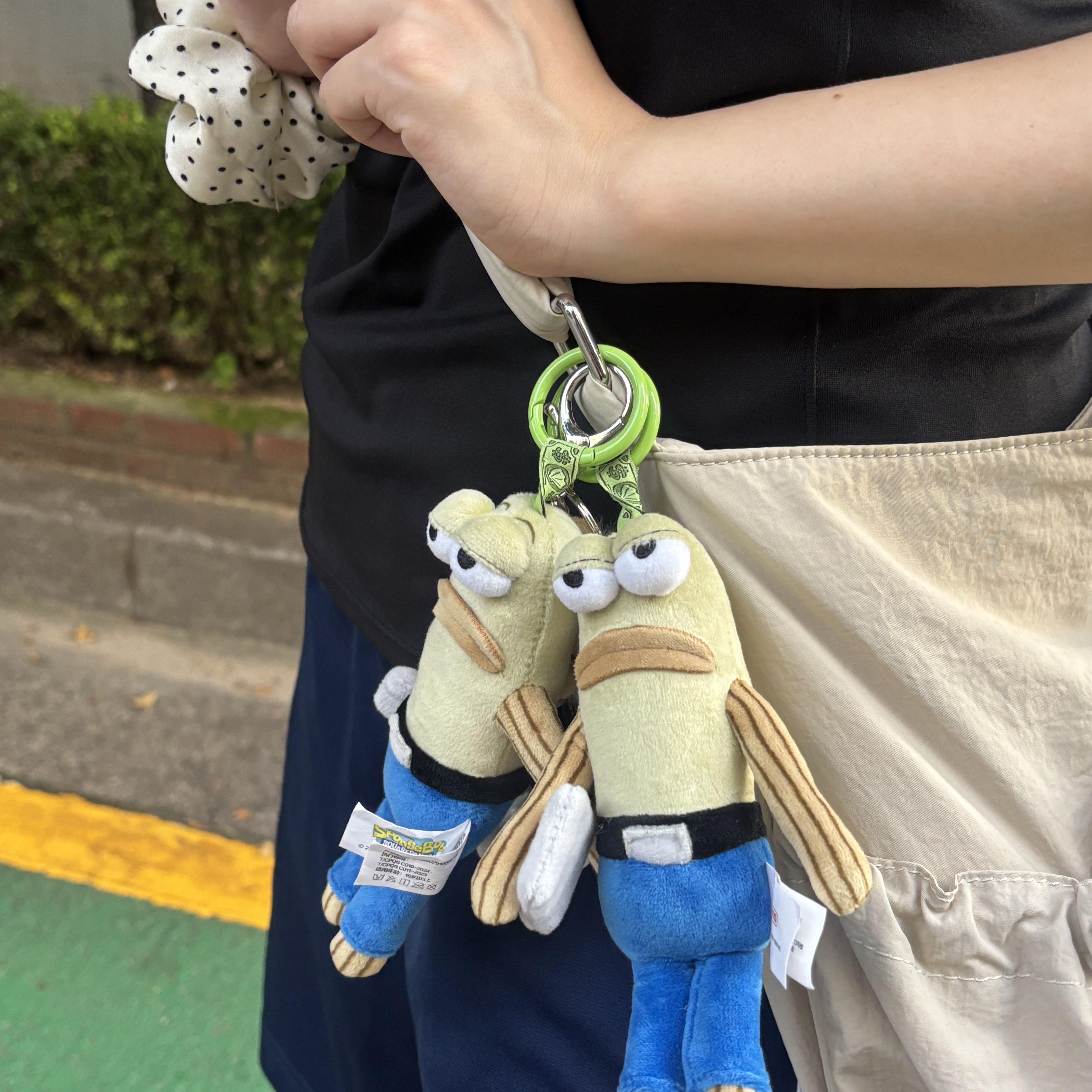 Pop Mart Bikini Bottom Buddies Whimsical Plush Working Fish (Opened Case), Pop Mart Bikini Bottom Buddies Whimsical Plush (1 Blind Box) 착용 스타일 - 3