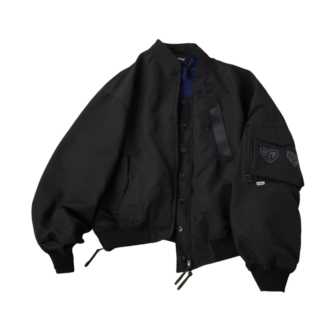 젠지 x 라크 2025 컴플렉스콘 리버시블 MA-1 자켓 블랙(Gen.G x Lakh 2025 ComplexCon Reversible MA-1 Jacket Black)