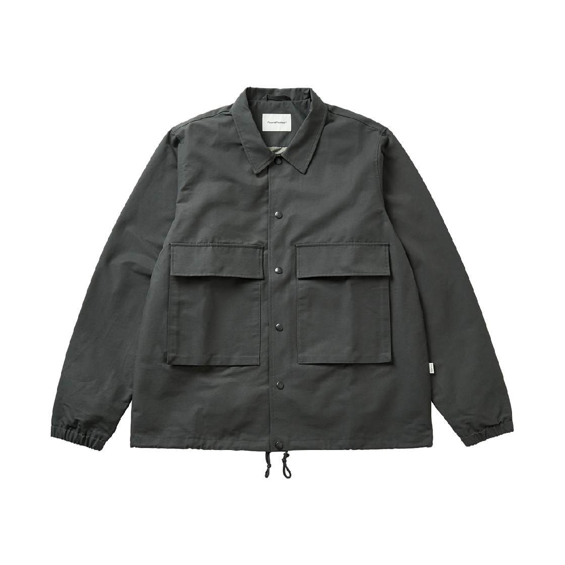 파운드포켓 코튼 트윌 자켓 그레이(FoundPocket Cotton Twill Jacket Grey)