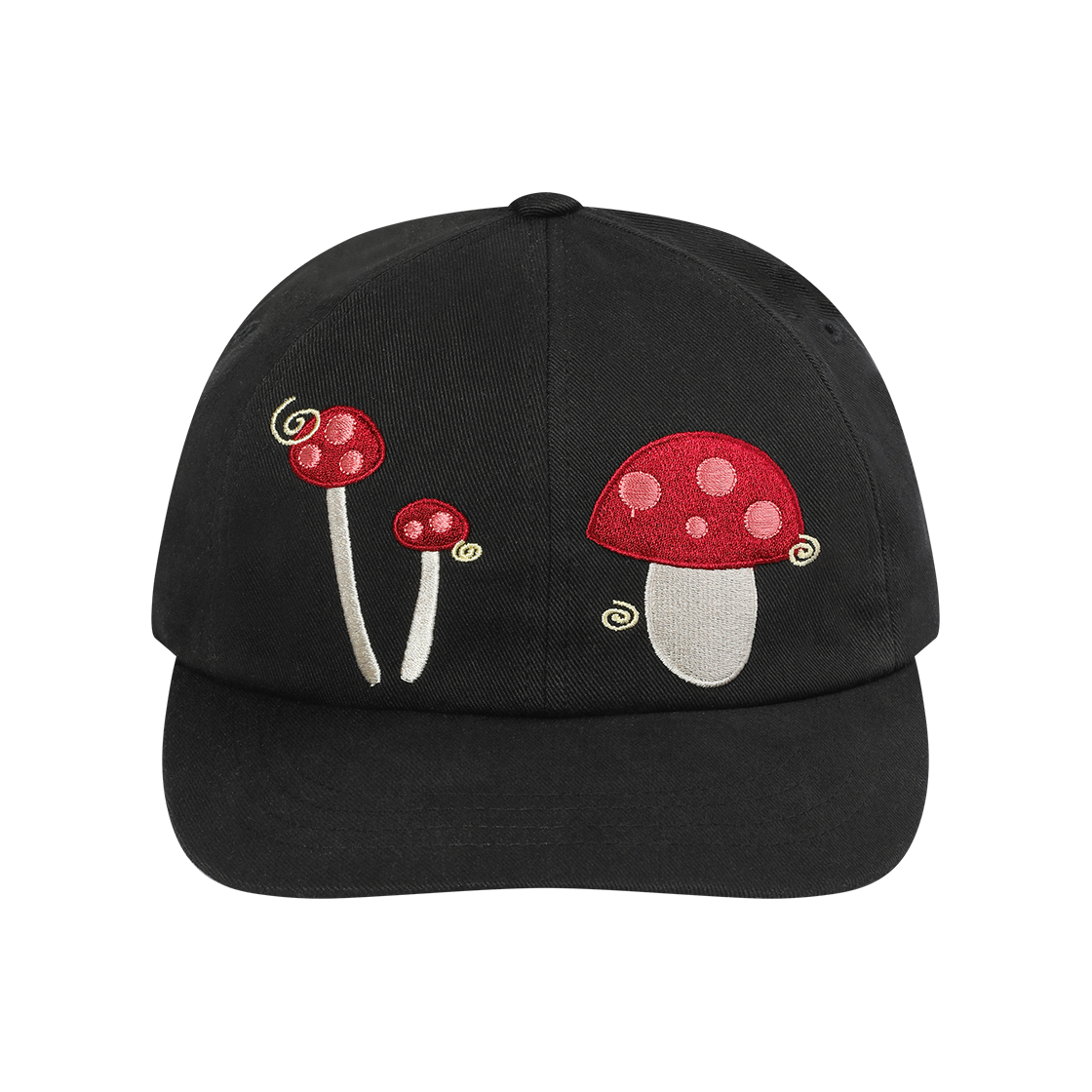 BH25FW-WBLK1 BAUF Mushroom Lover Cap Black
