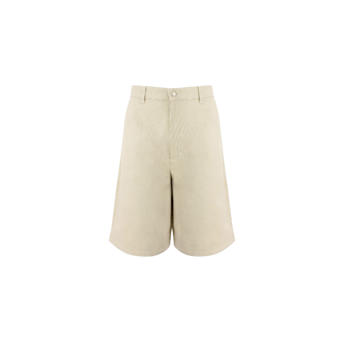아미 코튼 버뮤다 쇼츠 오프 화이트(AMI Cotton Bermuda Shorts Off White)