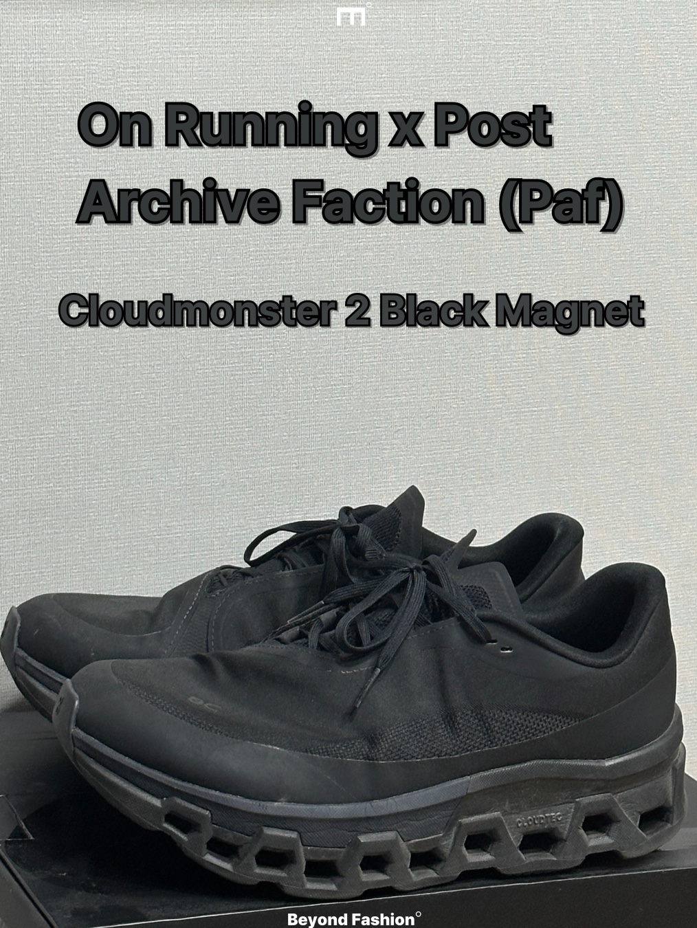Clarks x Thisisneverthat Wallabee Maple, On Running x Post Archive Faction (Paf) Cloudmonster 2 Black Magnet 착용 스타일 - 2