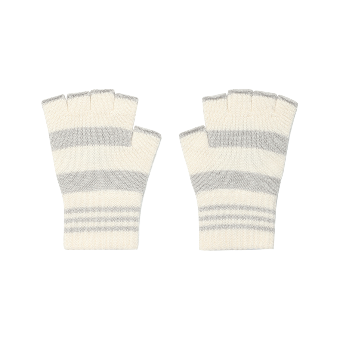 카비시 트윈 스타 핑거리스 글러브 아이보리(CAVISH Twin Star Fingerless Gloves Ivory) - 2