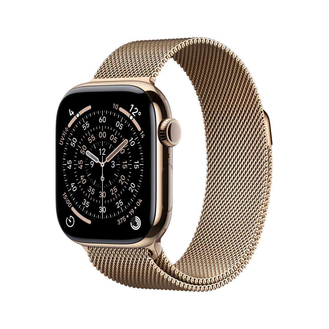 MF8Y4KH/A Apple Watch Series 11 42mm GPS Cellular Gold Titanium Case with Milanese Loop Gold (Korean Ver.)