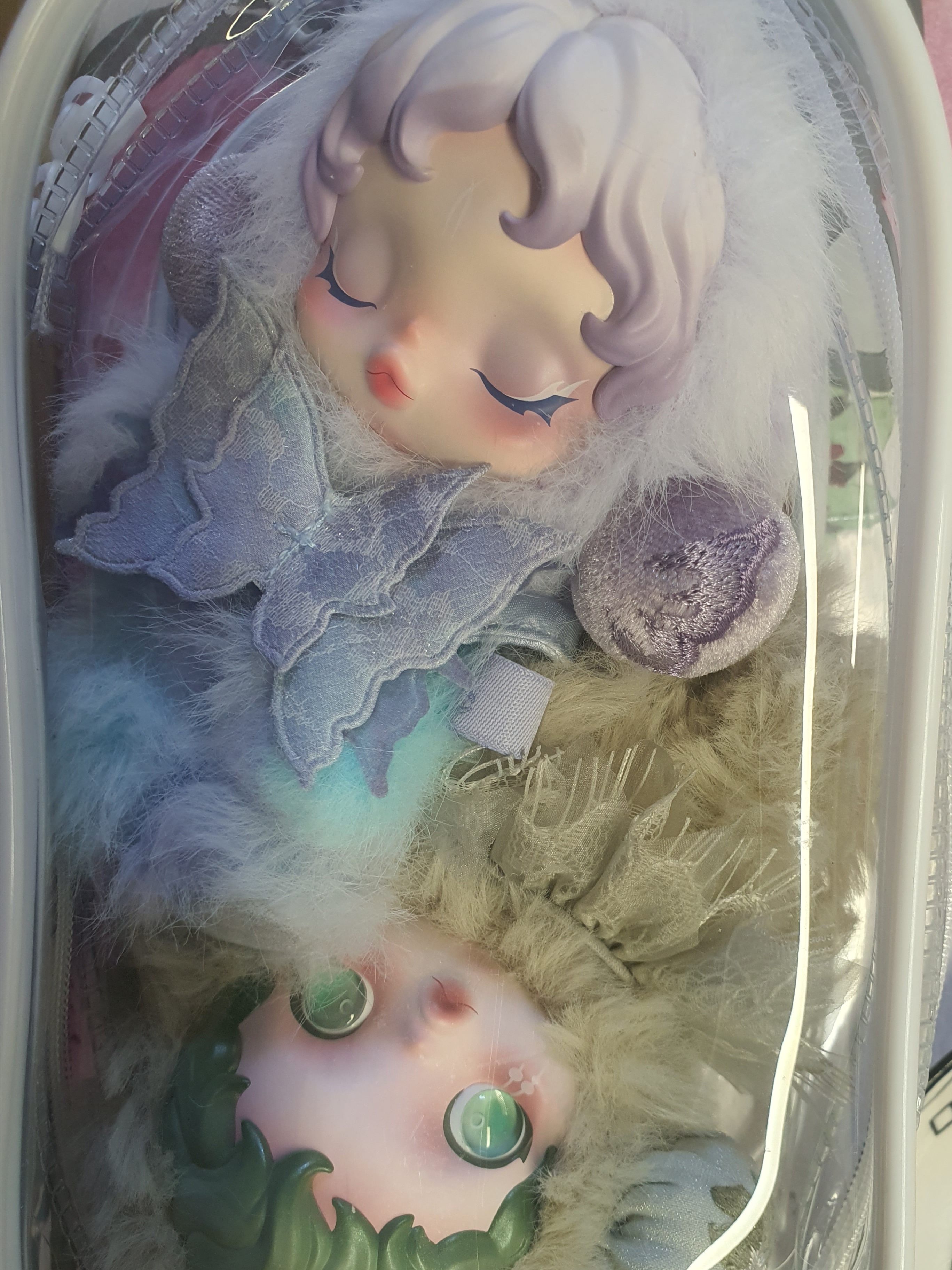 Pop Mart Skullpanda L’Impressionnisme Series Plush Doll Lightning (Opened Case) 착용 스타일 - 1