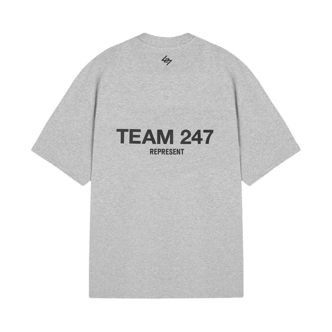 247리프레젠트 팀 247 오버사이즈드 티셔츠 애쉬 그레이(247represent Team 247 Oversized T-Shirt Ash Grey) - 1