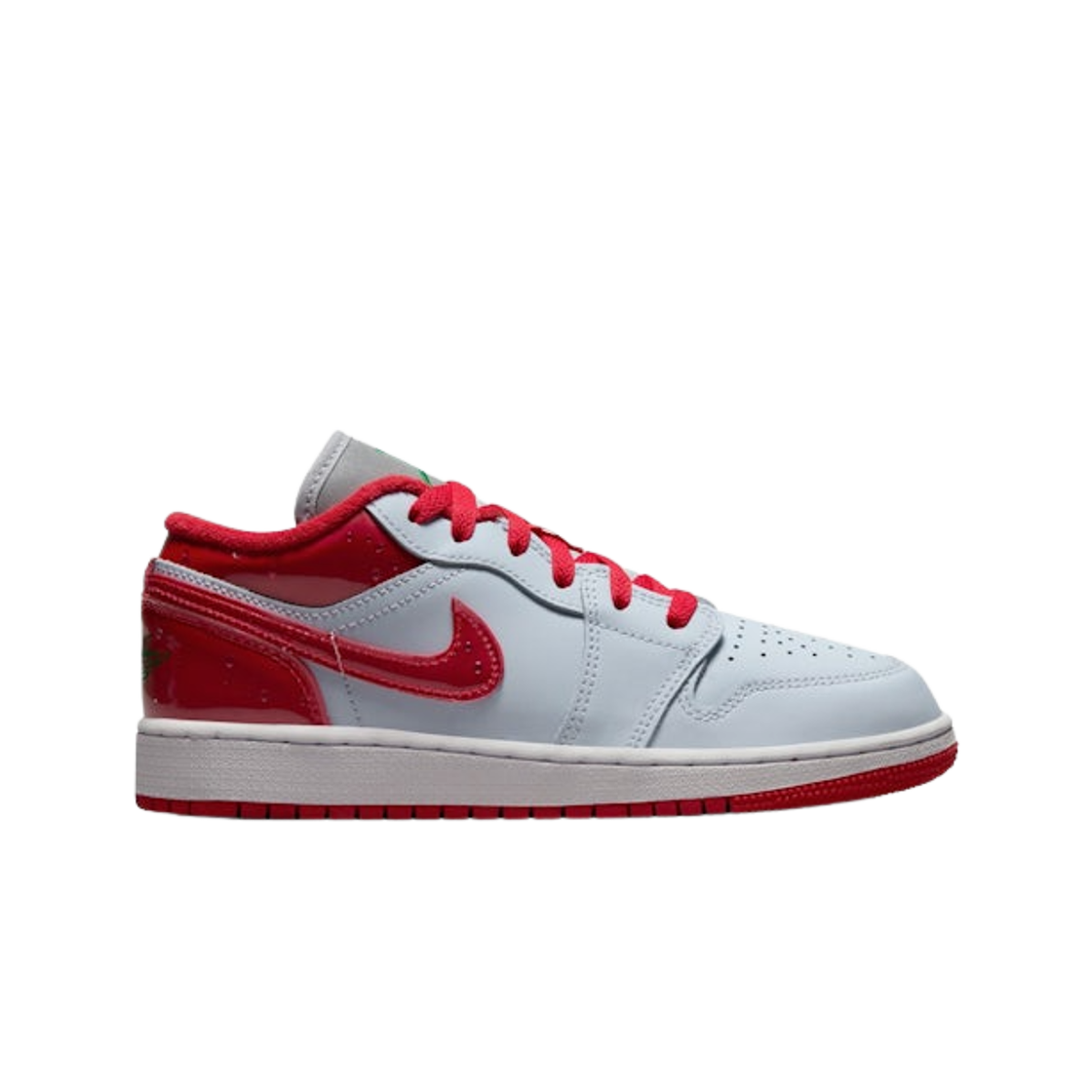 FQ1935-018 (GS) Jordan 1 Low SE Football Grey Pine Green