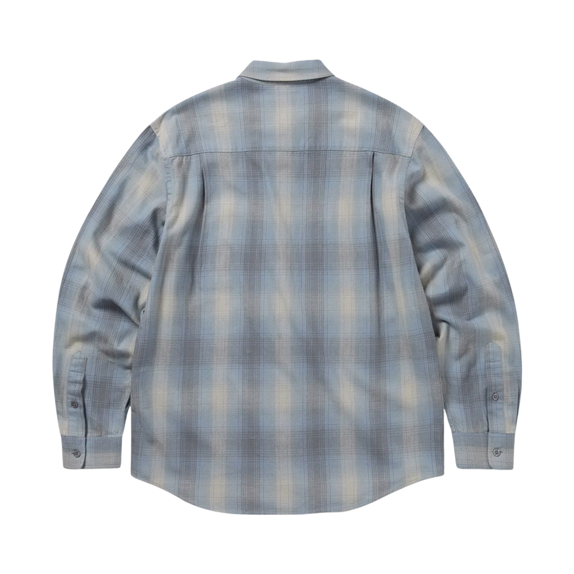 디스이즈네버댓 넵 쉐도우 체크 셔츠 블루(Thisisneverthat Nep Shadow Check Shirt Blue) - 2