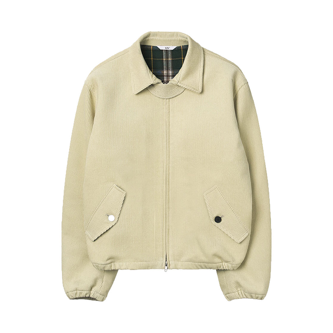 에스티유 스트랩 코듀로이 자켓 아이보리(STU Strap Corduroy Jacket Ivory)