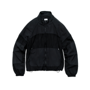 Polyteru Old Piped Track Jumper Black & Black